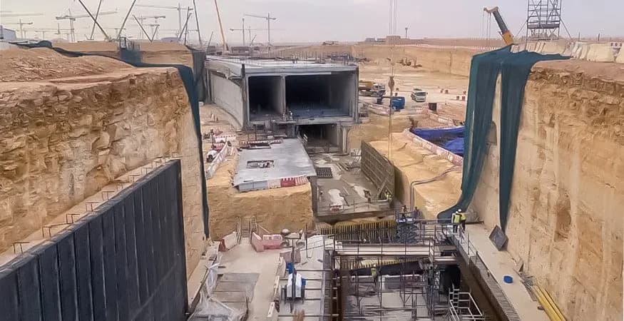 البنية التحتية للدرعية